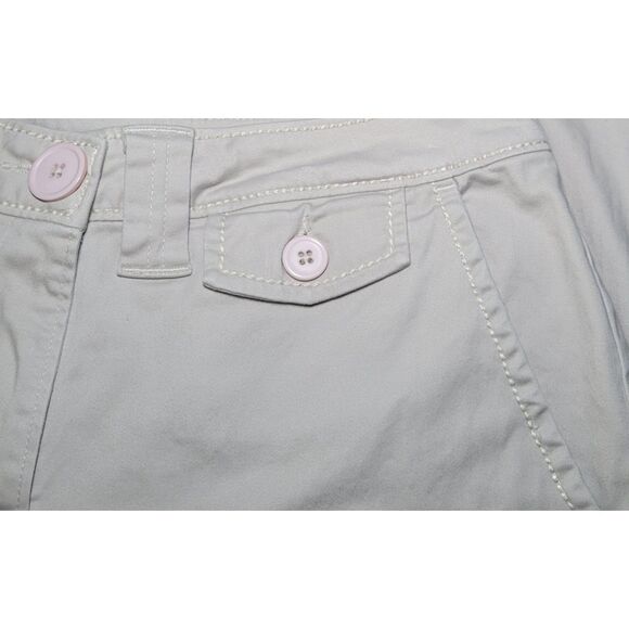 Woolrich Womens Size 6 Cropped Capri Pants Tan Pre-Owned - Picture 7 of 12